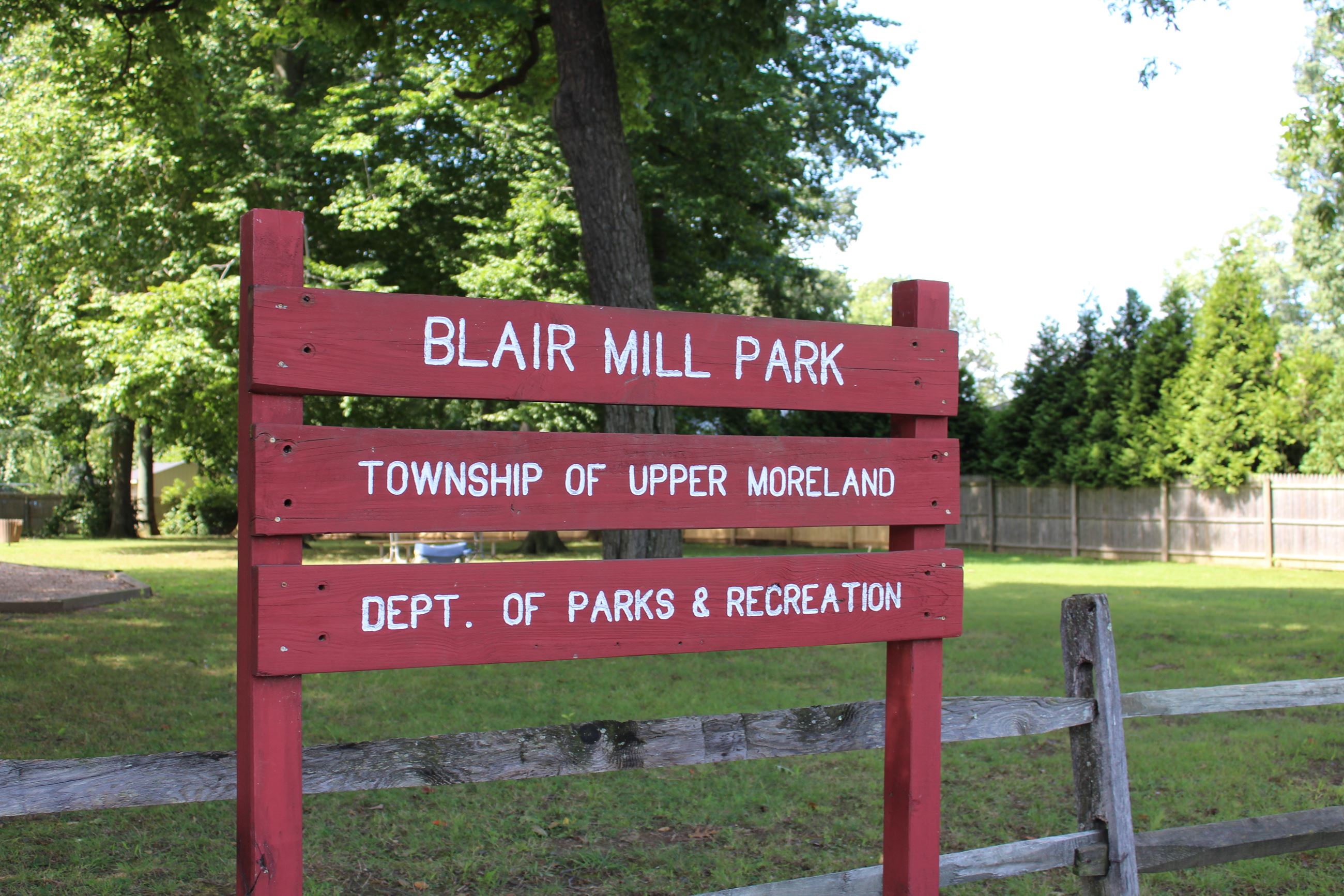 Blair Mill Sign