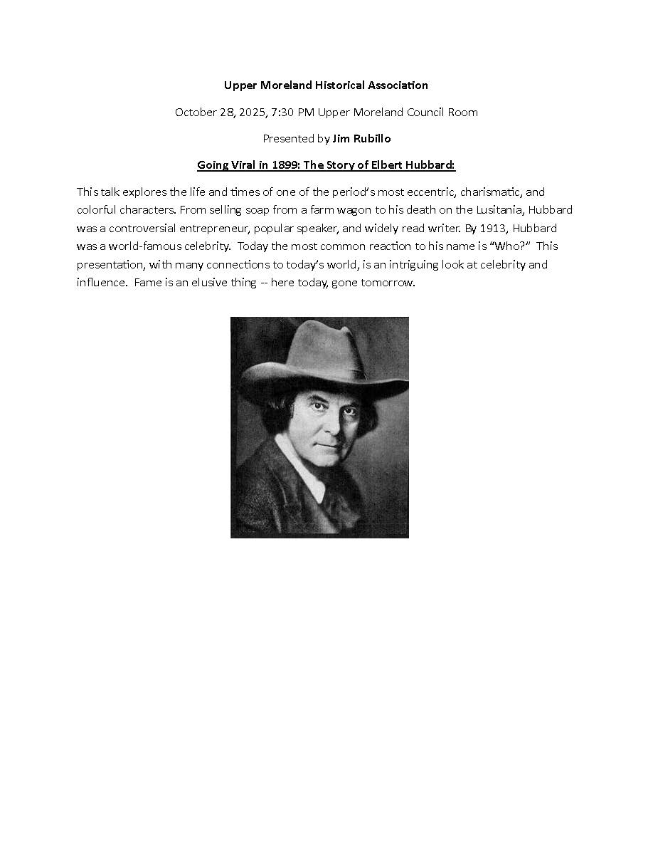 Oct 28 flyer Hubbard